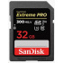 SanDisk SDHC karta 32GB Extreme PRO (300 MB/s, Class 10, UHS-II U3 V90)