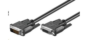 PREMIUMCORD DVI-D prodlužovací kabel,dual-link,DVI(24+1),MF, 2m
