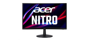 ACER LCD Nitro ED240QS3bmiipx 60cm (23.6") VA LED Curved, FHD 1920x1080@180Hz, 250cd/m2, 178/178, Black