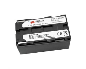 Braun akumulátor CANON BP-930, BP-945, 4400mAh