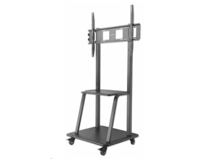 Manhattan univerzální TV vozík, Universal Heavy Duty TV Cart, 37" až 100" TV, černá