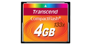 TRANSCEND Compact Flash 4GB (133x)