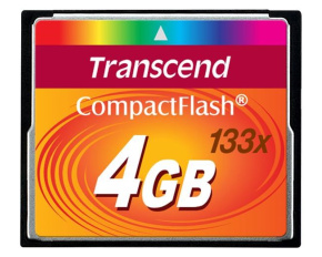 TRANSCEND Compact Flash 4GB (133x)