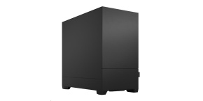 FRACTAL DESIGN skříň Pop Mini Silent Black Solid, 2x USB 3.0, bez zdroje, mATX