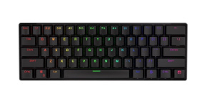 Endorfy herní klávesnice Thock Compact BLK RGB /USB/ black sw. / bezdrátová / mechanická / US layout / mini /černá RGB