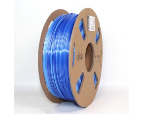 GEMBIRD Tisková struna (filament) PLA, 1,75mm, 1kg, silk ice, ledově modrá/tmavě modrá