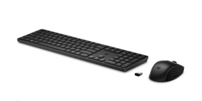 HP 650 Wireless Keyboard & Mouse Black- CZ klávesnice a myš, černá