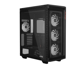 ADATA XPG case BATTLECRUISER II Mid-Tower, bez zdroje, 4x 120mm ARGB Fan, Černá