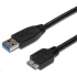 PREMIUMCORD Kabel USB 3.0 A - Micro B 1m, propojovací (M/M)