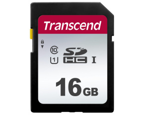 TRANSCEND SDHC karta 16GB 300S, UHS-I U1 (R:95/W:45 MB/s)