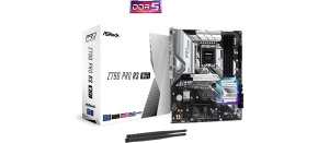 ASRock MB Sc LGA1700 Z790 PRO RS WIFI, Intel Z790, 4xDDR5, 1xDP, 1xHDMI