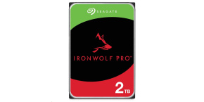 SEAGATE HDD 2TB IRONWOLF PRO (NAS), 3.5", SATAIII, 7200 RPM, Cache 256MB