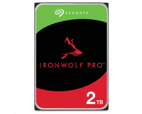 SEAGATE HDD 2TB IRONWOLF PRO (NAS), 3.5", SATAIII, 7200 RPM, Cache 256MB