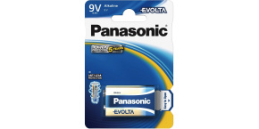 PANASONIC Alkalické baterie EVOLTA Platinum 6LR61EGE/1BP 9V (1ks)