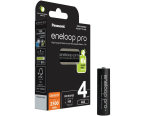 PANASONIC HR6 AA 3HCDE/4BE ENELOOP PRO N, 2500 mAh (Blistr 4ks)