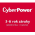 CyberPower 3. rok záruky pro UT1050EG-FR, UT1050EG