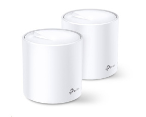 TP-Link Deco X20(2-pack) WiFi6 Mesh (AX1800, 2,4GHz/5GHz, 2xGbELAN/WAN)