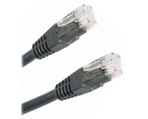 XtendLan patch kabel Cat5E, UTP - 3m, černý