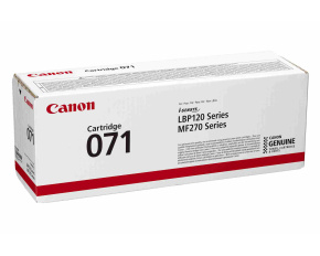 Canon TONER CRG 071BK černý pro MF275dw, MF272dw, LBP122dw (1 200 str.)