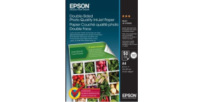 EPSON Paper A4 - Double-Sided Photo Quality Inkjet Paper A4 50 Sheets