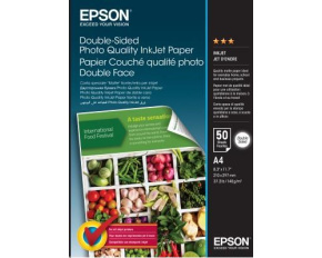 EPSON Paper A4 - Double-Sided Photo Quality Inkjet Paper A4 50 Sheets