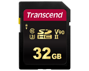 TRANSCEND SDHC karta 32GB 700S, UHS-II U3 Class 10 (R:285/W:180 MB/s)