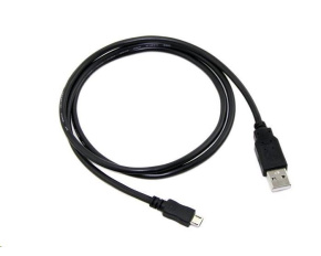 C-TECH kabel USB 2.0 AM/Micro, 0,5m, černý