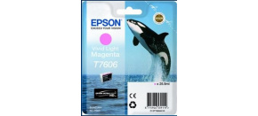 EPSON ink bar ULTRACHROME HD "Kosatka" - Vivid Light Magenta - T7606 (25,9 ml)