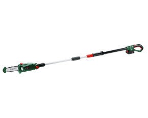 BOSCH UniversalChainPole 18, akumulátorový teleskopický prořezávač větví, 18 V, lišta 20 cm, 4 m/s, akumulátor