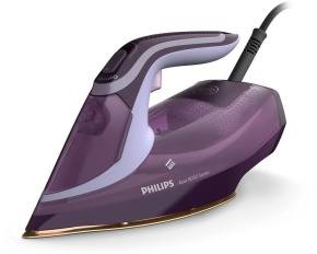 Philips Azur 8000 Series DST8021/30 napařovací žehlička, 3000 W, rychlé nahřátí, automatické vypnutí, fialová