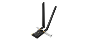 TP-Link Archer TXE72E WiFi6E PCIe adapter (AXE5400,2,4GHz/5GHz/6GHz,Bluetooth5.3)