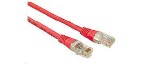 Solarix Patch kabel CAT5E UTP PVC 3m červený non-snag-proof C5E-155RD-3MB
