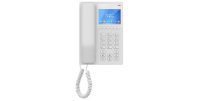 Grandstream GHP630W SIP WiFi hotelový telefon s displejem bílý