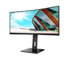 AOC MT VA LCD WLED 34" CU34P2A - VA panel, 3440x1440, 1ms, 2xHDMI, DP, USB, repro, nast vyska