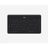 Logitech Bluetooth Keyboard Folio Keys-To-Go, UK - International, Black, Apple