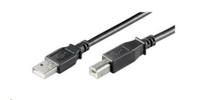 PREMIUMCORD Kabel USB 2.0 A-B propojovací 3m