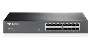 TP-Link Easy Smart switch TL-SG1016DE (16xGbE, fanless)