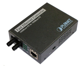 Planet FT-801 multimode ethernet konvertor s přepínačem 10/100BaseTX/FX (ST)