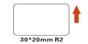 Niimbot štítky R 30x20mm 320ks White pro B21, B21S, B3S, B1