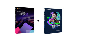 Pinnacle Studio Ultimate 26 + PaintShop Pro Ultimate promotion