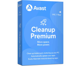 _Nová Avast Cleanup Premium 1 licence na 12 měsíců