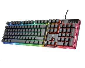 TRUST herní klávesnice GXT 835 Azor Illuminated Gaming Keyboard