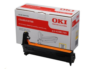 Oki Obraz. válec pro žlutý toner do C5600/C5700 (20k)