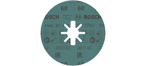 Bosch fíbrový kotouč PRO R780, X-Lock, 125 mm, P60