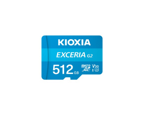 KIOXIA microSD Karta EXCERIA G2 512GB, UHS-I U3 V30, s Adaptérem