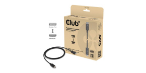 Club3D Adaptér aktivní DisplayPort 1.4 na HDMI HDR (M/M), 2m