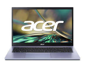 ACER NTB Aspire 3 (A315-59-32V1)-Core i3-1215U, 15.6",8 GB DDR4,512GB PCIe NVMe SSD,UHD Graphics,Windows 11 Home,Fialová