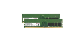 TRANSCEND DIMM DDR4 16GB (Kit of 2) 3200Mhz 1Rx8 1Gx8 CL22 1.2V