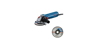 Bosch GWS 12-125 úhlová bruska, 1200 W, 11.000 ot/min, aretovatelný spínač, hrubovací kotouče