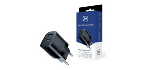 3mk síťová nabíječka - Hyper GaN Charger 33W, černá